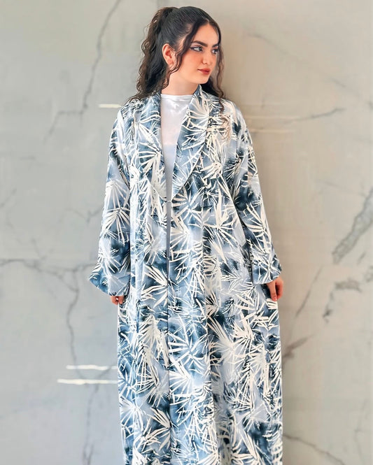 Floral Sky Abaya