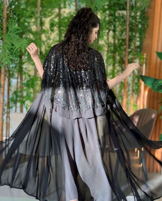 Midnight Grace Abaya