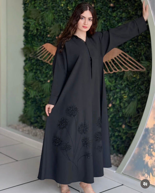 Velvet Night Abaya