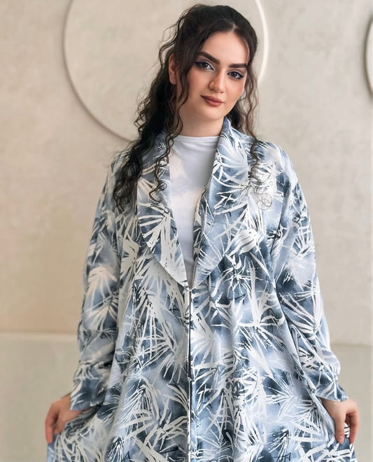 Floral Sky Abaya