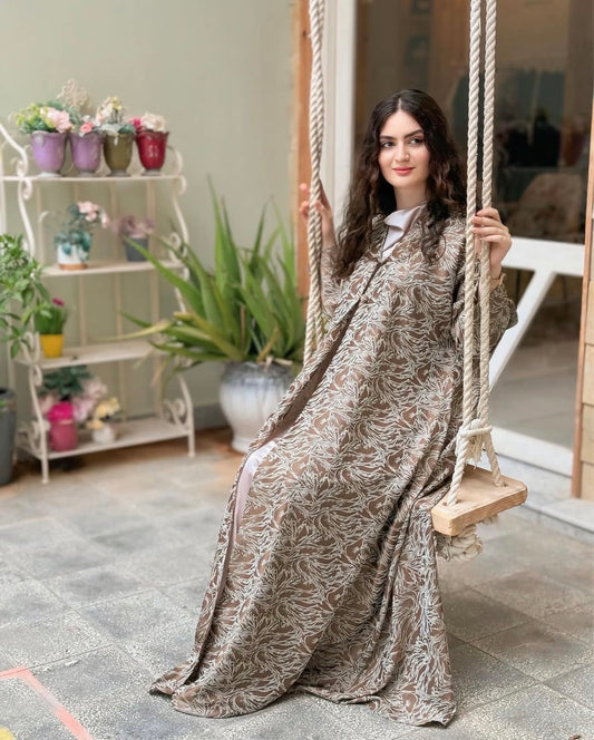 Vanilla Bloom Abaya